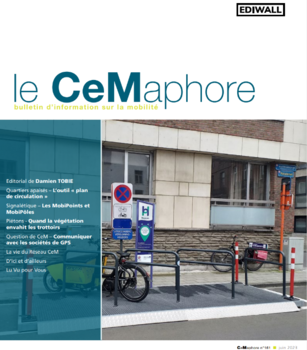 Toute l'actualité mobilité de Wallonie : découvrez le CeMaphore 161